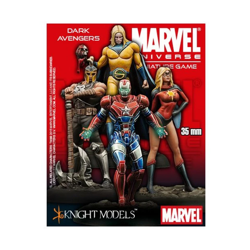 Knight Models Marvel Mini 35mm Dark Avengers Pack New - Image 1 of 1