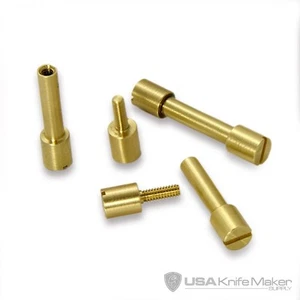 Hombro Corby Bolt - latón - eje pequeño 0,140"" hombro 0,187"" - paquete de 10 - Imagen 1 de 1