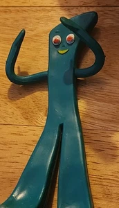 Gumby - Gummi Figur NJ Croce Prema Toy Co biegsam 6" groß Vintage Figur - Bild 1 von 2