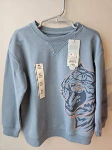 Cat&Jack Gr. 4t Blau Sweatshirt Neu Kleinkind Jungen - Bild 1 von 2
