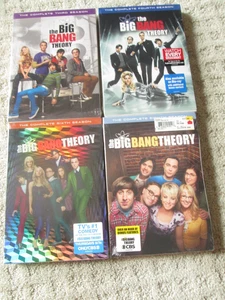 The Big Bang Theory -NEW Sealed Boxed Sets Seasons 3 4 6 8 Third Fourth Sixth + - Bild 1 von 1
