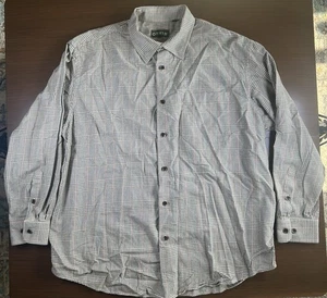 Orvis Shirt Mens XL Plaid Long Sleeve Button Front Pocket 100% Cotton Read - Picture 1 of 4