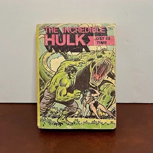 Vtg The Incredible Hulk Lost In Time Marvel 1980 Whitman Big Little Books 5782-2 - Picture 1 of 3