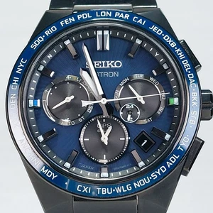 SEIKO ASTRON NEXTER SBXC121 Titanium Solar GPS Men's Watch - Picture 1 of 8