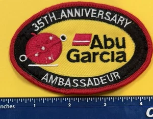 Abu Garcia Ambassadeur Spinning Reel 35th Anniversary Patch Fishing - Picture 1 of 2
