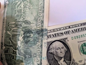 2003 $2 Dollar FRN Note ERROR? Very Interesting - Picture 1 of 18