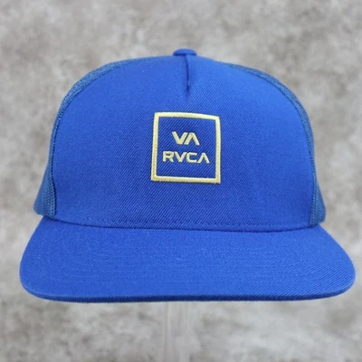 Кепка бейсболка мужская RVCA VA средний крой регулируемая бейсболка синяя - Изображение 1 из 4