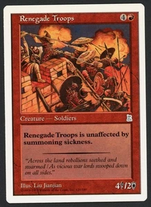 ***English Renegade Troops*** MTG Portal 3 Kingdoms Magic Kid Icarus - Picture 1 of 2