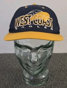 🔶️GORRA GORRA DE BÉISBOL RETRO VINTAGE WEST COAST EAGLES MERCANCÍA OFICIAL AFL AÑOS 90 - Imagen 1 de 9