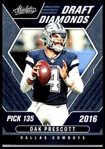 2022 Panini Absolute #DD-2 Dak Prescott Draft Diamonds - Bild 1 von 2