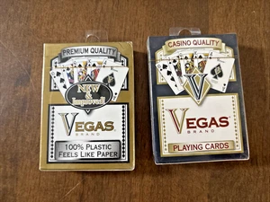 2 Vegas Marke Spielkarten Casino Qualität Heartland Produkte Neu in Verpackung versiegelt - Bild 1 von 5