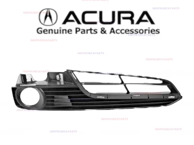 12-14 ACURA TL PARACHOQUES DELANTERO PASAJERO LUZ ANTINIEBLA PARRILLA CUBIERTA BISEL MOLDURA NUEVO OEM Foto 1 de 4