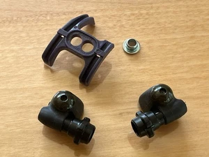 Shimano Downtube Regolatore Cavo Flat Back con Guida Cavo SM-SP17-M BB NUOVO - Foto 1 di 2