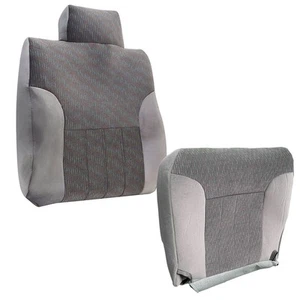 For 1994 1995-1997 Dodge Ram 1500 2500 Driver Bottom & Top Back Seat Cover Gray - Foto 1 di 12