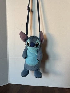 Disney Parks Stitch Furry verstellbarer Riemen Wasser Soda Flasche Halter Träger - Bild 1 von 8