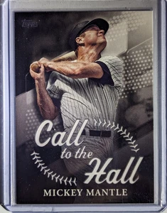2025 Topps Series 1 Call to the Hall Mickey Mantle #CTH-15 New York Yankees - Picture 1 of 3