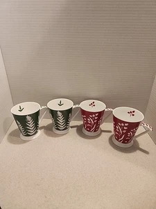 4 Excellent Zara Seville Ceramics Bone China Coffee Cups! - Picture 1 of 11