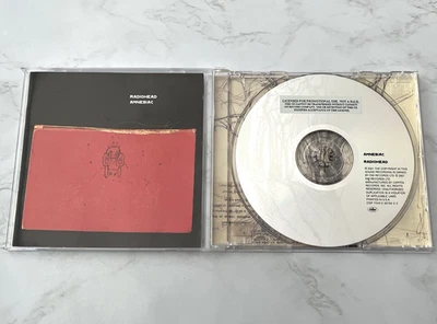 Radiohead Amnesiac CD PROMO! ORIGINAL 2001 Capitol Thom Yorke, Knives Out RARE! Foto 1 de 4