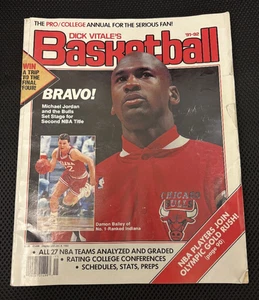 Selten 1991-1992 Dick Vitale Basketball Magazin Michael Jordan Cover 91-92 - Bild 1 von 3
