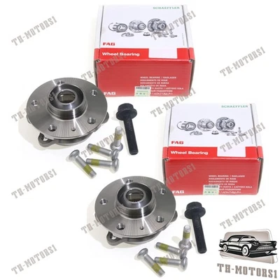 Par de conjuntos de cojinetes de cubo de rueda delantera/trasera para Audi A4 A5 A6 A7 A8 S4 S5 S6 S7 Foto 1 de 4