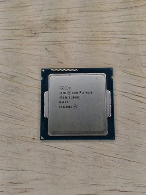Intel Core i5-4570 3.20 GHz LGA 1150 Desktop CPU Processor SR14E - Image 1 of 2