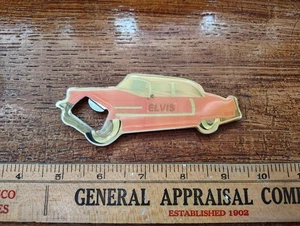Elvis Presley Pink Cadillac Flaschenöffner/Magnet 4 3/4" lang offiziell lizenziert - Bild 1 von 4