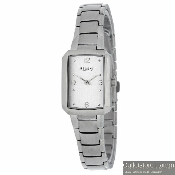 Regent Watch 76324091 Women's Bracelet Watch Stainless Steel Silver-Colored - Image 1 of 1