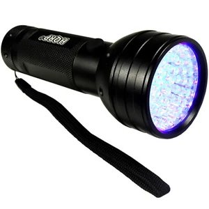 HQRP 51 LED UV 395 nM Torcia Luce Nera Ultravioletta TORCIA - Foto 1 di 14