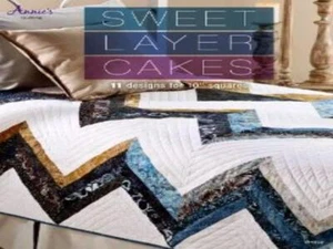 Süße Schicht Kuchen ~ 11 Designs für 10" Quadrate von Annie's Quilten - Bild 1 von 1