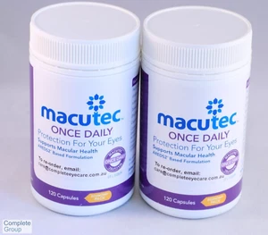 2 X 120 Capsules Macutec Once Daily 120 Protection Supports Macula Health - Bild 1 von 4