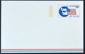 US Sc. 1971 #UXC11 Luftpostkarte 15 Cent postfrisch, saubere Karte, sehr guter Zustand - Bild 1 von 1