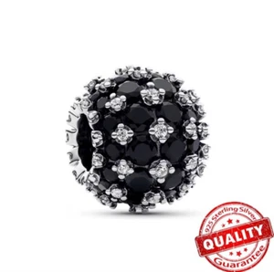 Dt. Händler Runder Charm Anhänger mit Steinen passend für Pandora Armbänder - Bild 1 von 3