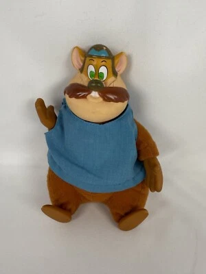 Disney Chip N Dale Rescue Rangers Monterey Jack Monty Applause Plush 6” Rare - Image 1 of 4