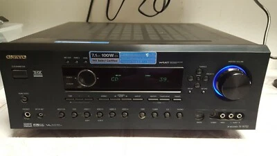 Vintage ONKYO TX-SR702 - 7.1 Ch Home Theater Surround Sound  Receiver No Remote - Image 1 of 4