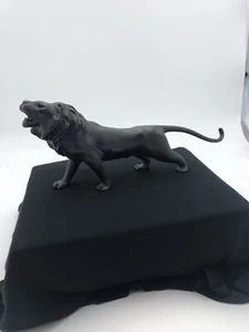 LEÓN DE BRONCE FIRMADO POR ATSUYOSHI SAKU FINALES DEL SIGLO XIX - ¡¡¡¡GUAU!!!! RARO - Imagen 1 de 12