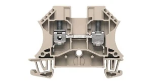 Weidmuller Feed-through terminal WDU 6, Screw connection, 6 mm², dark beige - Picture 1 of 1