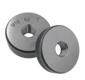 Thread Ring Gage M10 X 1.5 6g Threaded Ring Gauge GO NOGO ISO Metric M10X1.5  - Picture 1 of 5