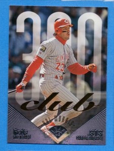 1995 Leaf 300 Club #7 Hal Morris Reds