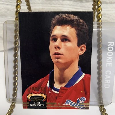 1992-93 Topps Stadium Club Tom Gugliotta #288 Rookie RC NM🦄 - Image 1 of 2