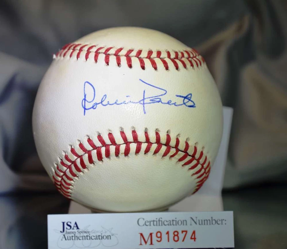 Robin Roberts Jsa Certed National League Autograph Baseball Authentic Signed - Image 1 of 1