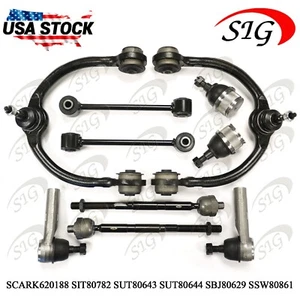 For 2005-10 Jeep Grand Cherokee Control Arm Ball Joint Tie Rod Sway Bar 10PC Kit - Bild 1 von 7
