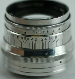 US Seller JUPITER 8 silver lens 50mm f2.0 M39 mount Leica M Portrait Rangefinder - Picture 1 of 10