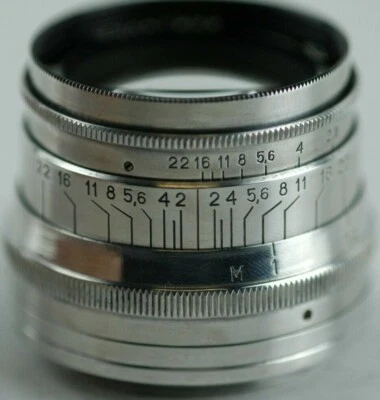 US Seller JUPITER 8 silver lens 50mm f2.0 M39 mount Leica M Portrait Rangefinder - Image 1 of 4