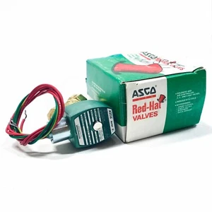 8030G16 Asco Red-Hat Solenoid Valve, 1/2" Pipe - Picture 1 of 6
