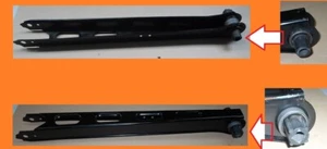 1 X Handlebars Left or Right Rear Axle Lower Opel Vectra B/Vectra B Cc - Picture 1 of 1