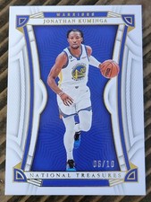 Jonathan Kuminga 2022-23 PANINI NATIONAL TREASURES #14 GOLD #6/10 