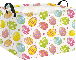 Rectangular Easter Basket for Kids Easter Basket Empty Baby Easter Basket for Bo - Picture 1 of 12