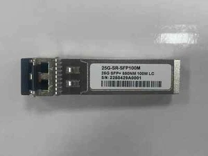 25G-SR-SFP100M for Extreme 25GBASE-SR SFP28 850nm 100m Transceiver - Picture 1 of 1