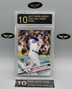 2017 Topps Update Los Angeles Dodgers CODY BELLINGER #US50 rookie RC mint LRG 10 - Picture 1 of 2