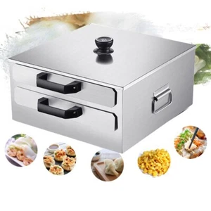 2 Layer Rice Noodle Roll Steamer Rice Roll Maker Machine Rice Cookers - Picture 1 of 7